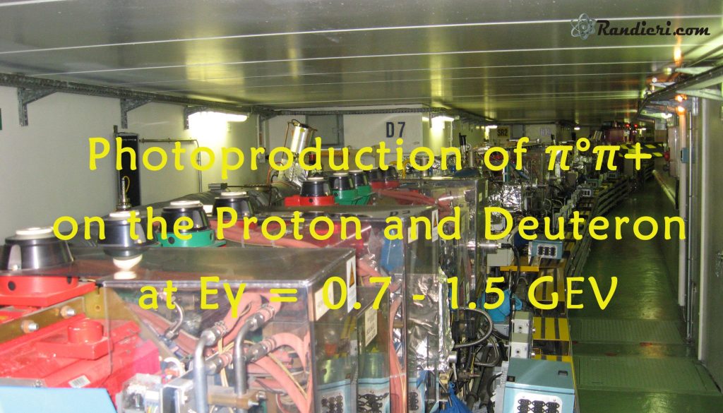 Photoproduction of π°π+ on the proton and deuteron at Eγ=0.7 – 1.5 GEV